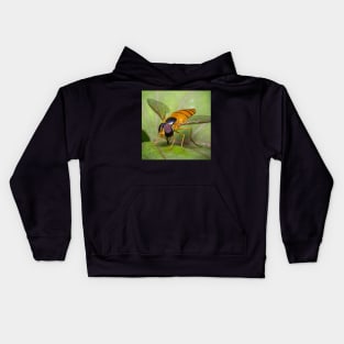 Unique and organic photo of a beautiful hoverfly Kids Hoodie